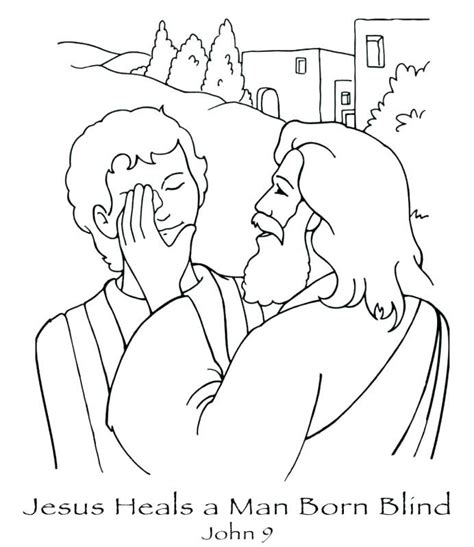 Cat colouring pages activity village. Jesus Heals 10 Lepers Coloring Page Elegant Stock Ten ...