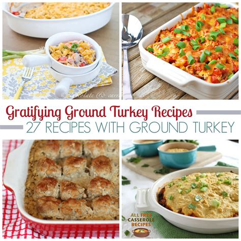 We're usually not fans of ground turkey — or any turkey for that matter — and this was the best ground turkey recipe ever. 2 of 5. Gratifying Ground Turkey Recipes: 27 Recipes with Ground ...