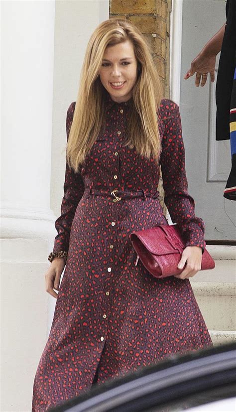Carrie symonds gave birth to her first baby, wilfred two weeks ago. Carrie Symonds: Boris Johnson's girlfriend shows fashion ...