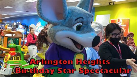 Chuck E Cheeses Arlington Heights Il Birthday Star Spectacular
