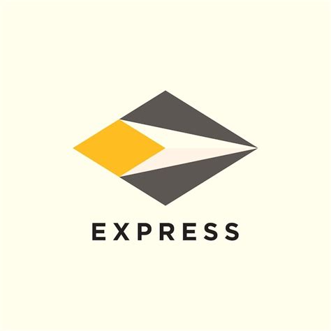 Premium Vector Express Logo Vector Template Design