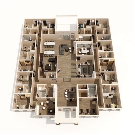 3d Floor Plans A Hotel Floor Plan Hotel Floor Plan Hotel Floor