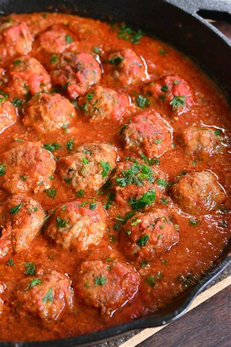 It's hard to beat the delicious taste and texture of a homemade. The Best Italian Meatballs - Will Cook For Smiles