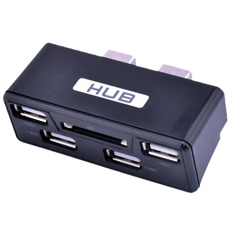 High Quality 4 Port Usb Hub With Sd Card Reader Adapter For Playstation