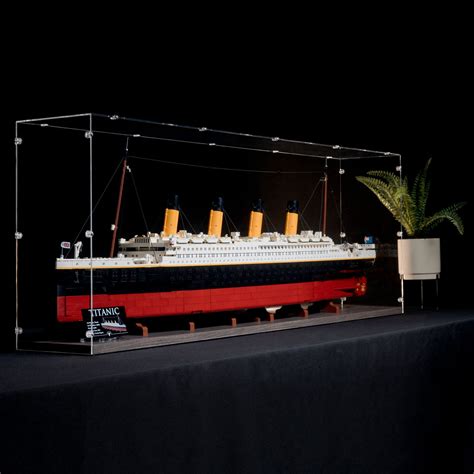 Acrylic Displays For Your Lego Models Lego 10294 Titanic Display Case
