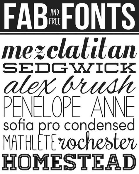 Eighteen25 Fab Fonts Scrapbook Fonts Typography Fonts Fancy Fonts