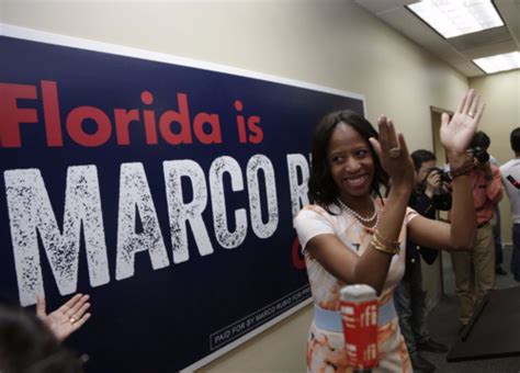 Haitian American Gop Congresswoman From Utah Stumps In Miami For Marco