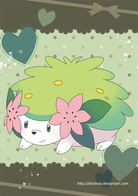 Shaymin Poster By Crystal Ribbon On Deviantart