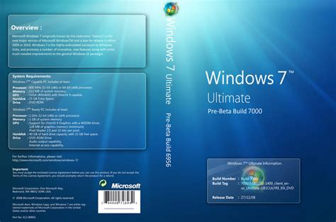 Windows 7 Cover Build 7000 By Bigboybalkis94 On Deviantart
