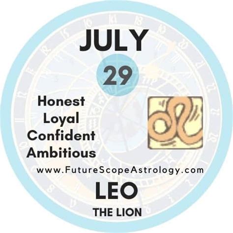 July 29 Zodiac Leo Birthday Personality Zodiac Sign Compatibility