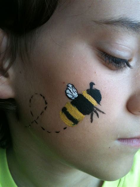 Bumble Bee Face Paint Bee Face Paint Bumble Bee Face Paint Bee Makeup