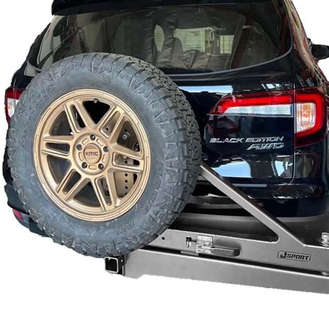Universal Swing Out Hitch Mounted Spare Tire Carrier Standard Size