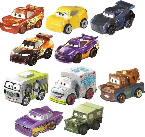 Disney Pixar Cars Mini Racers 10 Pack Amazonde Spielzeug