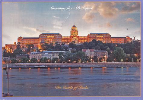 A Journey of Postcards: Greetings from Budapest, Hungary: Buda Castle