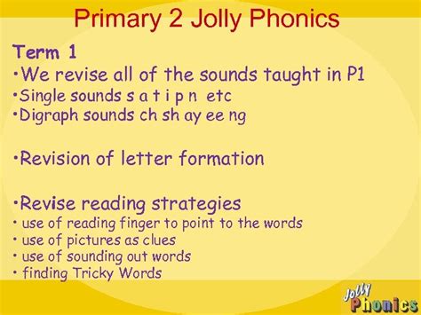 Welcome To Introduction To Jolly Phonics