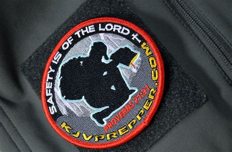 Kjv Prepper Safety Is Of The Lord Christian Patch