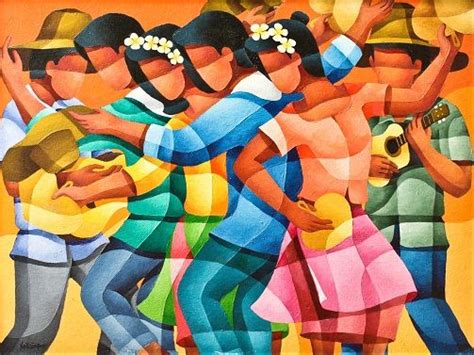 Folk dancers by Campos, Nell | Art Circle Gallery | Philippine art ...