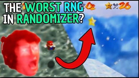 The Worst Rng Ive Seen In Sm64 Randomizer Youtube