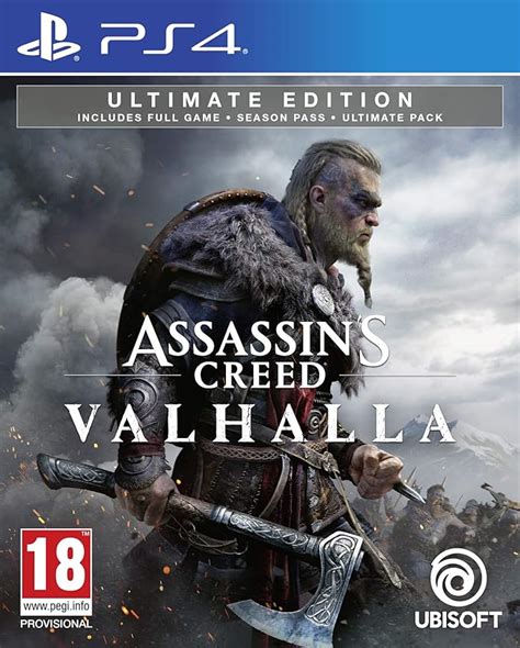 Assassins Creed Valhalla Ultimate Edition PS4 Amazon In Video Games