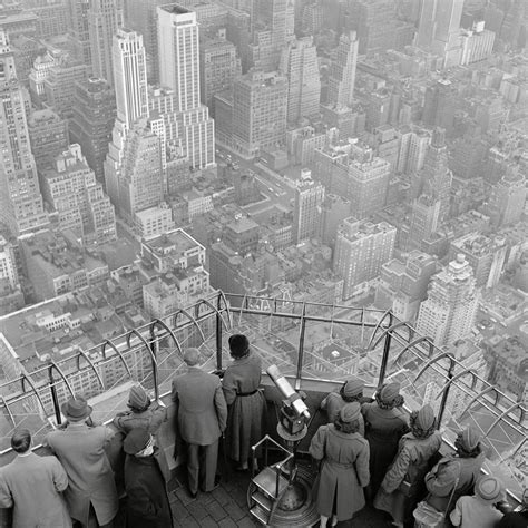The Empire State Building Observation Deck On The Th Floor New York City Magnum