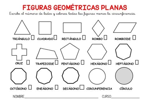 Nombres De Las Figuras Geometricas Y Sus Lados