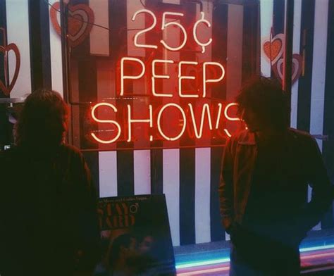 Peep Shows Neon Signs Peep Show Neon