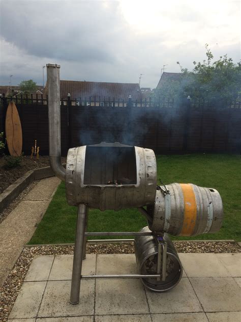 The first rule of bbq beer restaurant meat lovers club: Looking more like a smoker now | Bbq grill smoker, Bbq pit ...