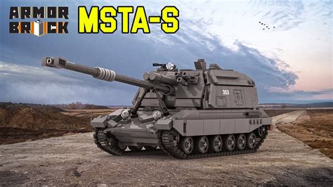 Msta S Self Propelled Howitzer Military Lego Armorbrick Kit Review