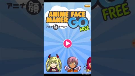 สอนสร้างสกิน เกม Anime Face Maker Go Youtube