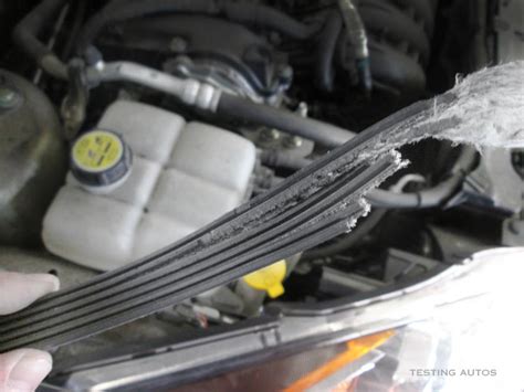 I don t know if it s relevant but i ll try what you mentioned. When should a drive belt be replaced in your car?