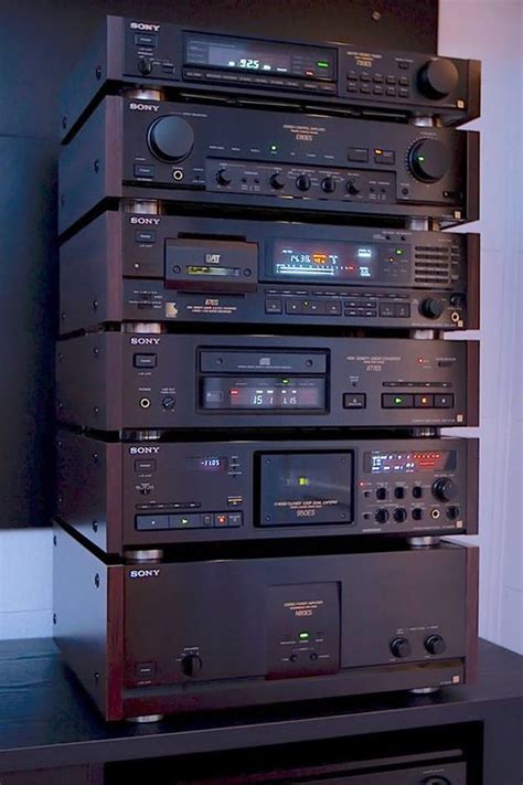 Sony Es Electronic Stack Hifi Music System Stereo Systems Audio