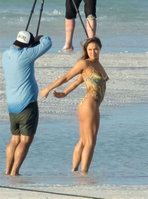 RONDA ROUSEY In Body Paint At Sports Illustrated Photoshoot In Bahamas