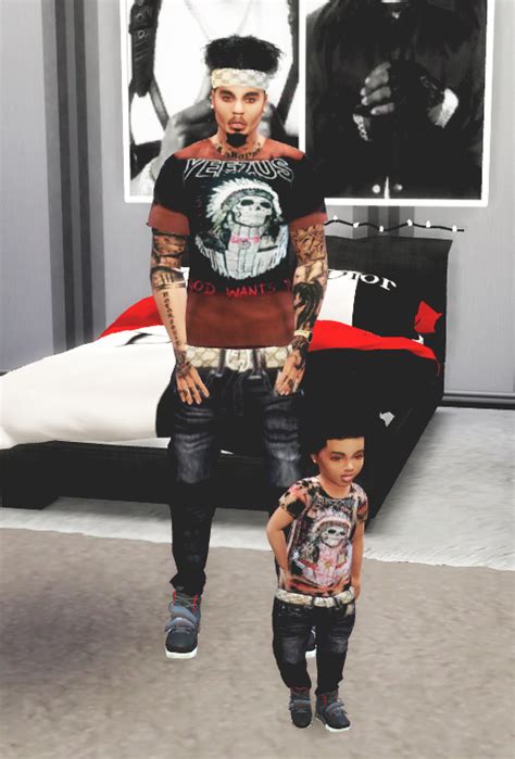 Sims 4 Cc — Xxblacksims Like Father Like Son Toddler Jeans