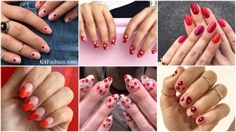 Red Nail Art Designs For Classy Red Manicure K4 Fashion