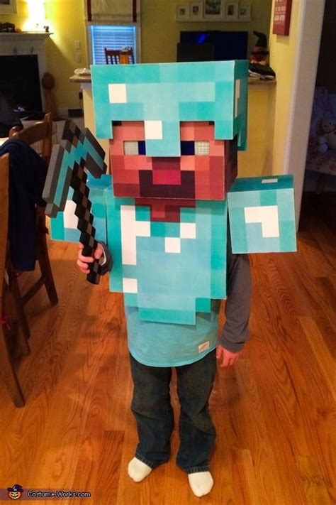 10 DIY Minecraft Costume Ideas - Our Three Peas | Minecraft costumes