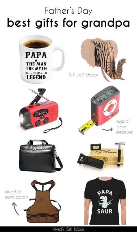 Show your love and appreciation with a special gift that he can love and cherish. Top 10 Fathers Day Gift Ideas for Grandpa - Vivid's