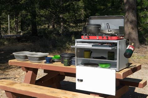 The chuck box camp kitchen / 3d model. Lightweight Camping Chuck Box - Trail Kitchens