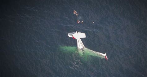 Plane Crash Into California Ocean Was No Stunt Pilot Who Filmed Aftermath From Water Says