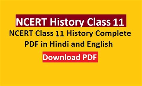Ncert Class 11 History Pdf In Hindi And English Exampura Exampura