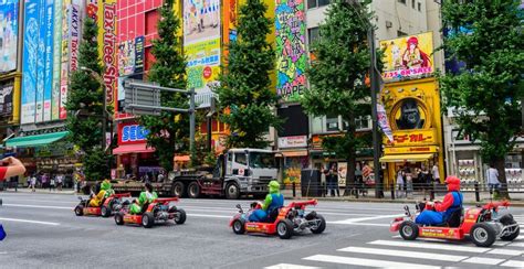 You can't go to Tokyo without Go Karting through the streets dressed as