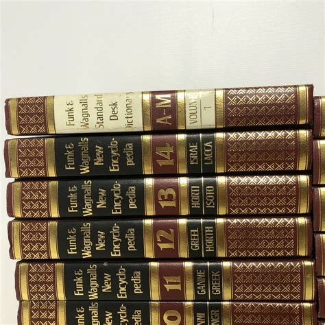 Funk And Wagnalls New Encyclopedia Complete Set 27 Volumes 1979 Etsy