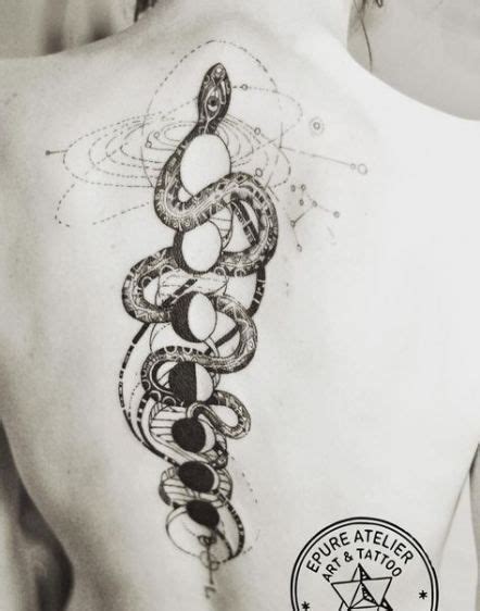 Tattoo Snake Geometric Posts 60 Ideas Tatuagens Impressionantes