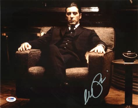 Lot Detail Al Pacino Signed 11 X 14 Color Photo From The Godfather