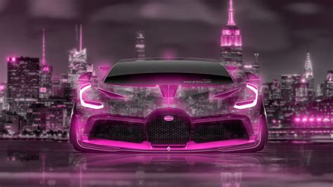 Bugatti Car Wallpaper Pink