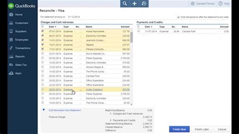 I get the following message: Reconciling Accounts in QuickBooks Online - YouTube
