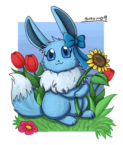Eevee Azul by susurro9 on DeviantArt