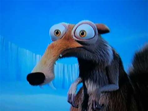 The following is a list of the characters in the ice age films, mentioned by a name either presented in the films or in any other official material. Ice age 3 Scrat Flids out after loosing his nut - YouTube