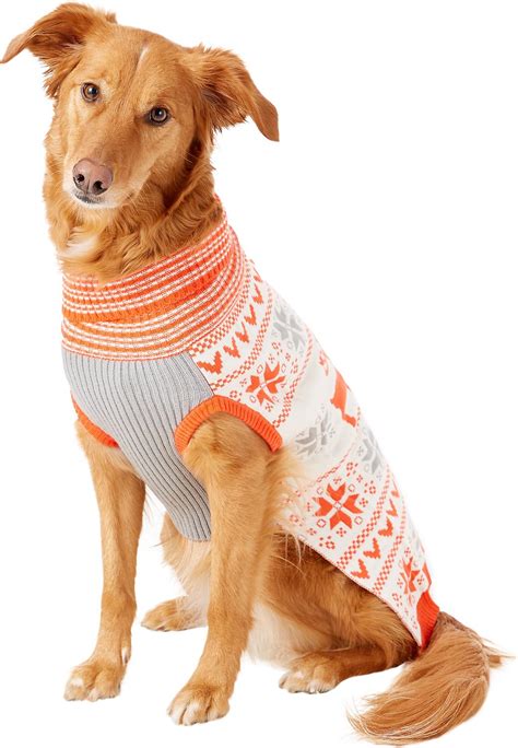 Free shipping on orders $49+, low prices and the best customer service! Blueberry Pet Fancy Reindeer Dog Sweater, 20-in - Chewy.com