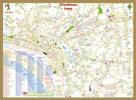 vientiane laos city map hobo maps laos city vientiane laos