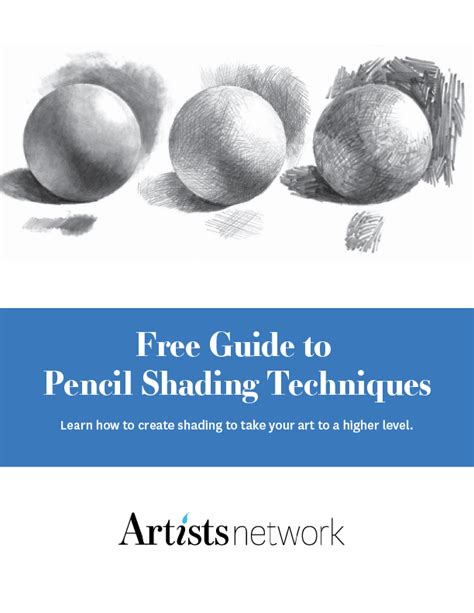 Free Guide To Pencil Shading Techniques Artists Network